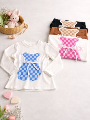 GRADE T-SHIRT URSO MANGA LONGA