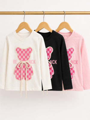 GRADE T-SHIRT URSO MANGA LONGA