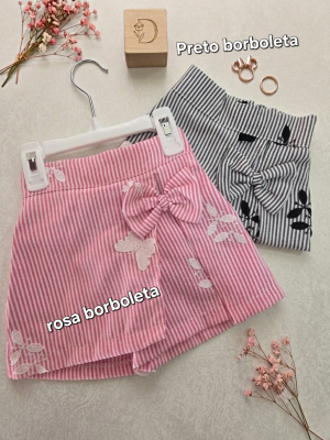 GRADE SHORT SAIA BORDADO