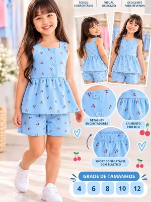 GRADE CONJUNTO CEREJINHA